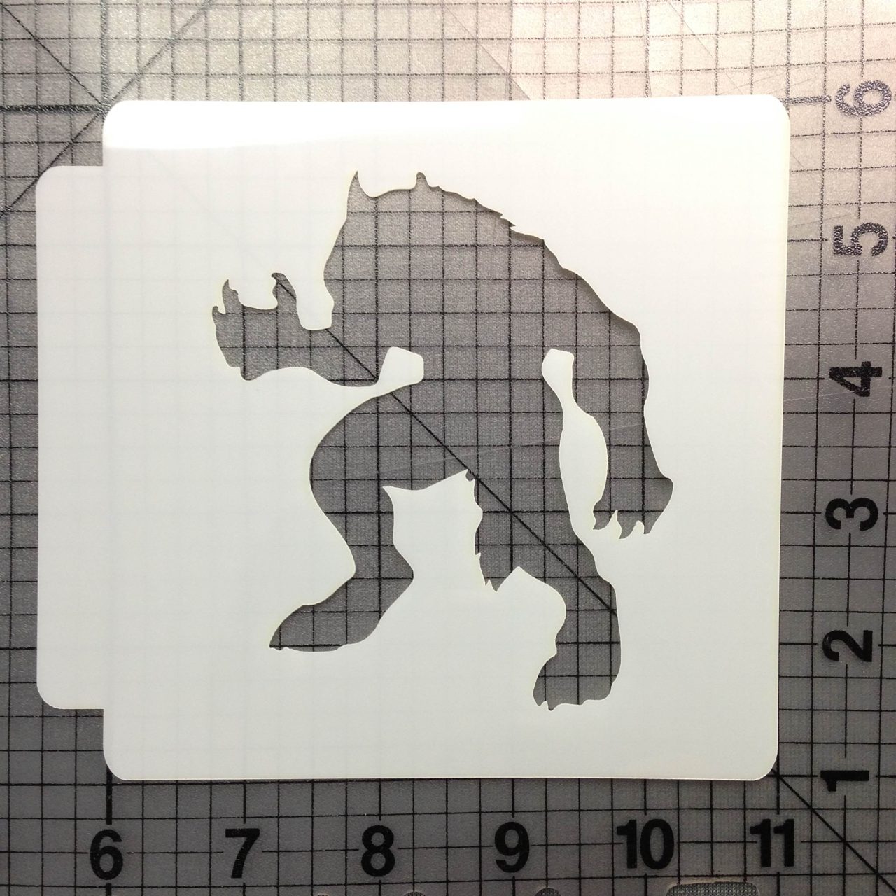 Halloween Werewolf Stencil 101