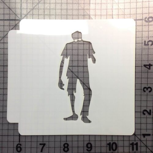 Halloween Zombie Stencil 103