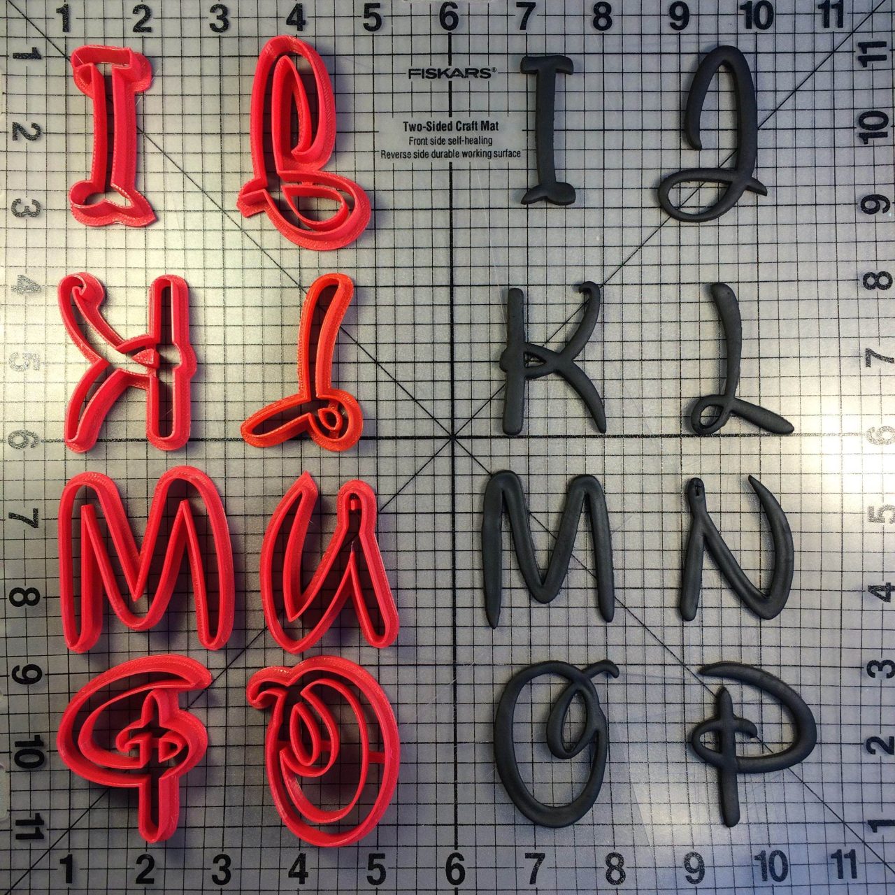 Disney Font Uppercase Cookie Cutters