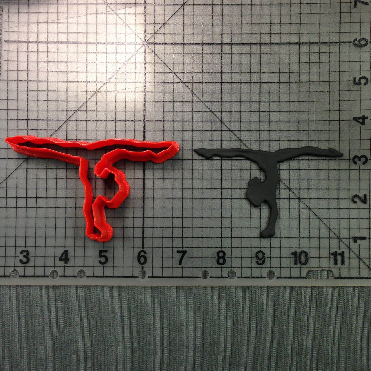 Gymnast 100 Cookie Cutter