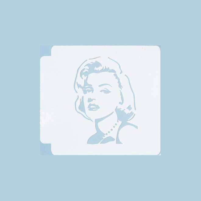 Marilyn Monroe Head 783-B866 Stencil