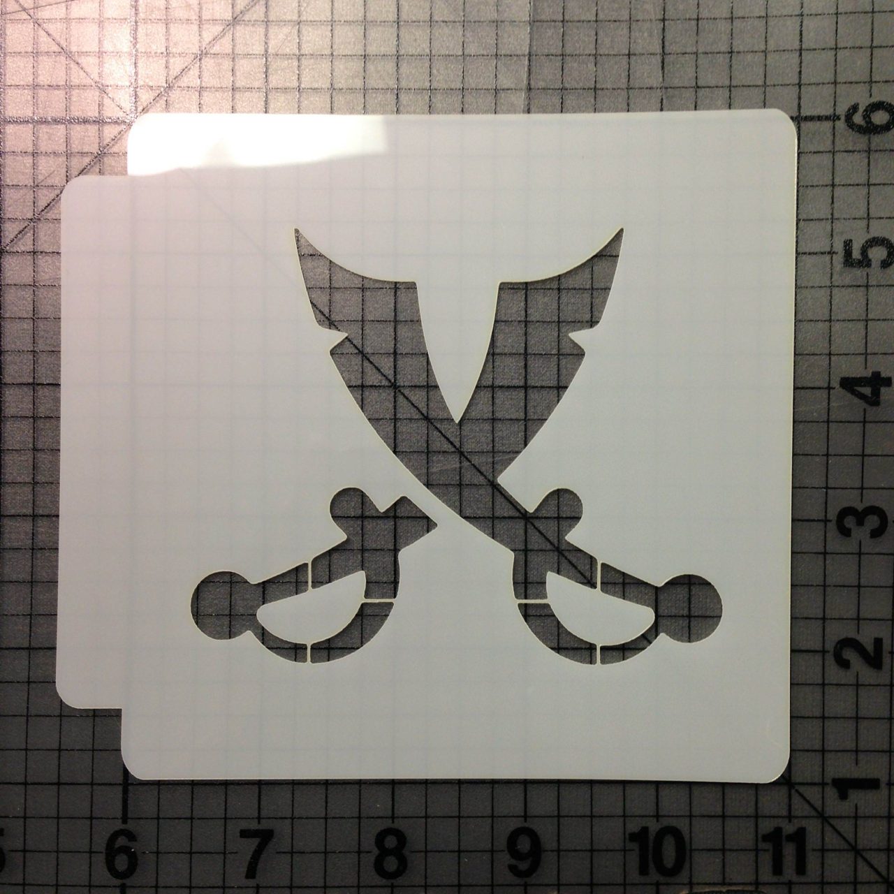 Swords Stencil 101