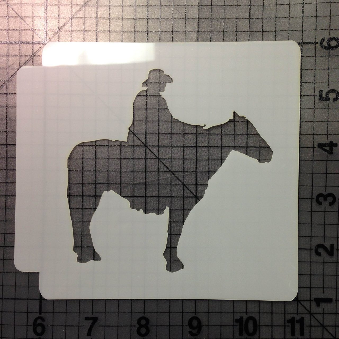 Cowboy Stencil 101