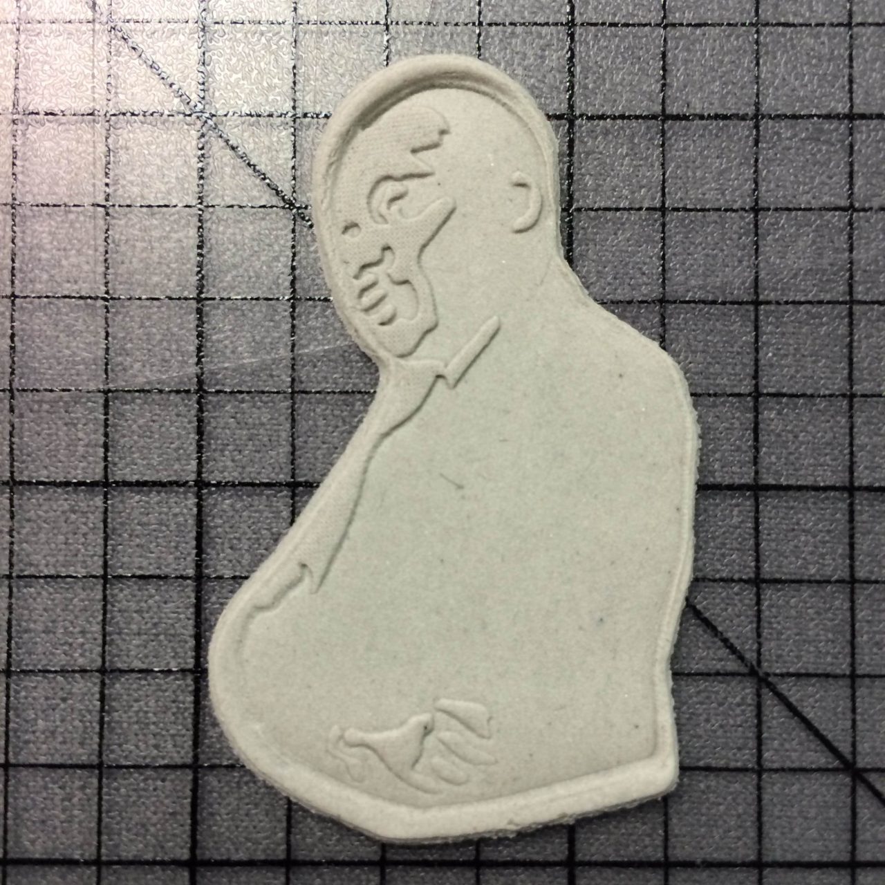 Martin Luther King Jr 100 Cookie Cutter and Stamp (1)