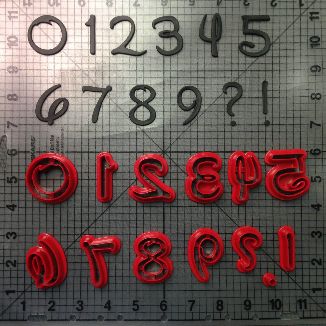 New Disney Number Cookie Cutter Set