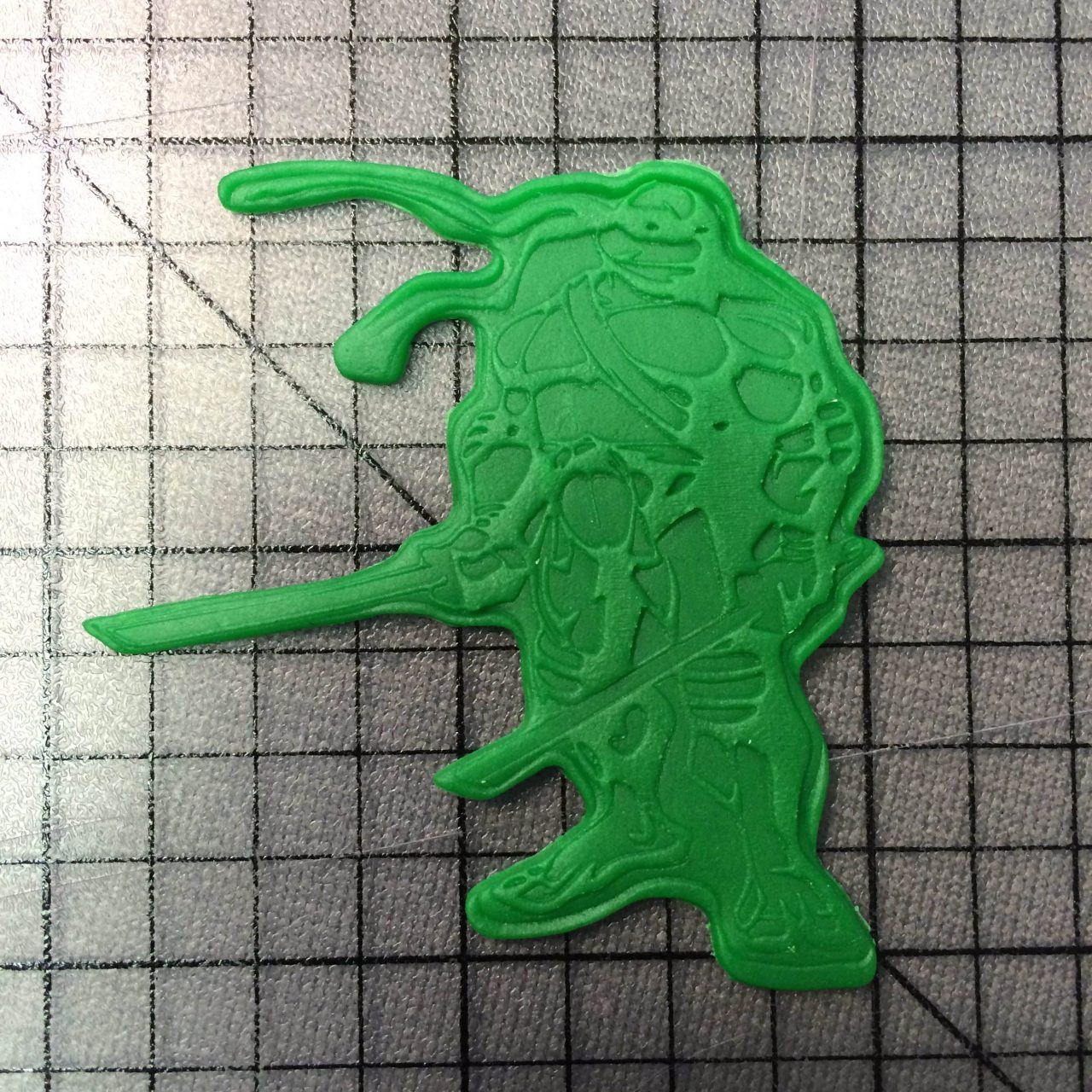 TMNT Leonardo 101 Cookie Cutter and Stamp (2)