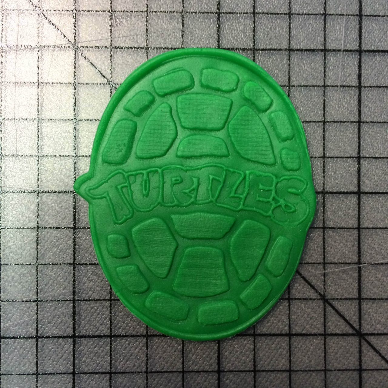 TMNT Turtle Shell 101 Cookie Cutter and Stamp (1)