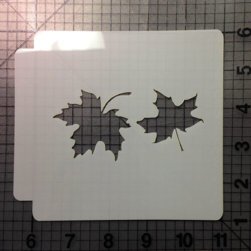 Fall Leaves Stencil 100