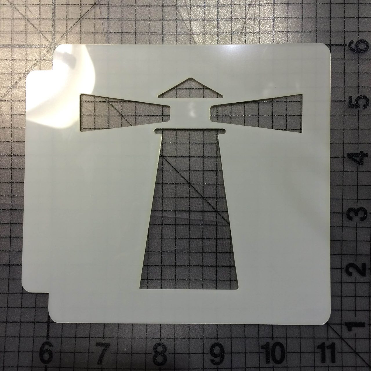 Light House Stencil 100