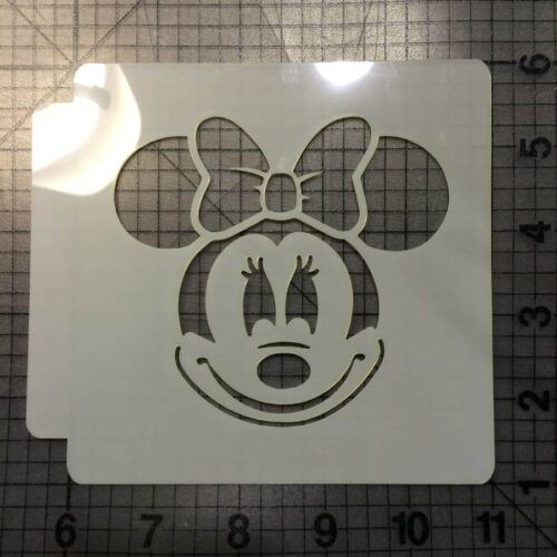 Minnie Mouse Stencil 100