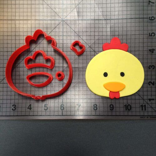 Chicken Face 100 Cookie Cutter Set