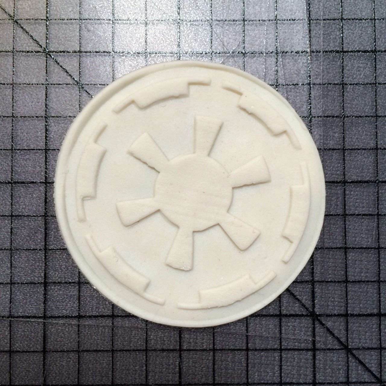 Imperial Logo 100 Cookie Cutter and Stamp (embossed 1)