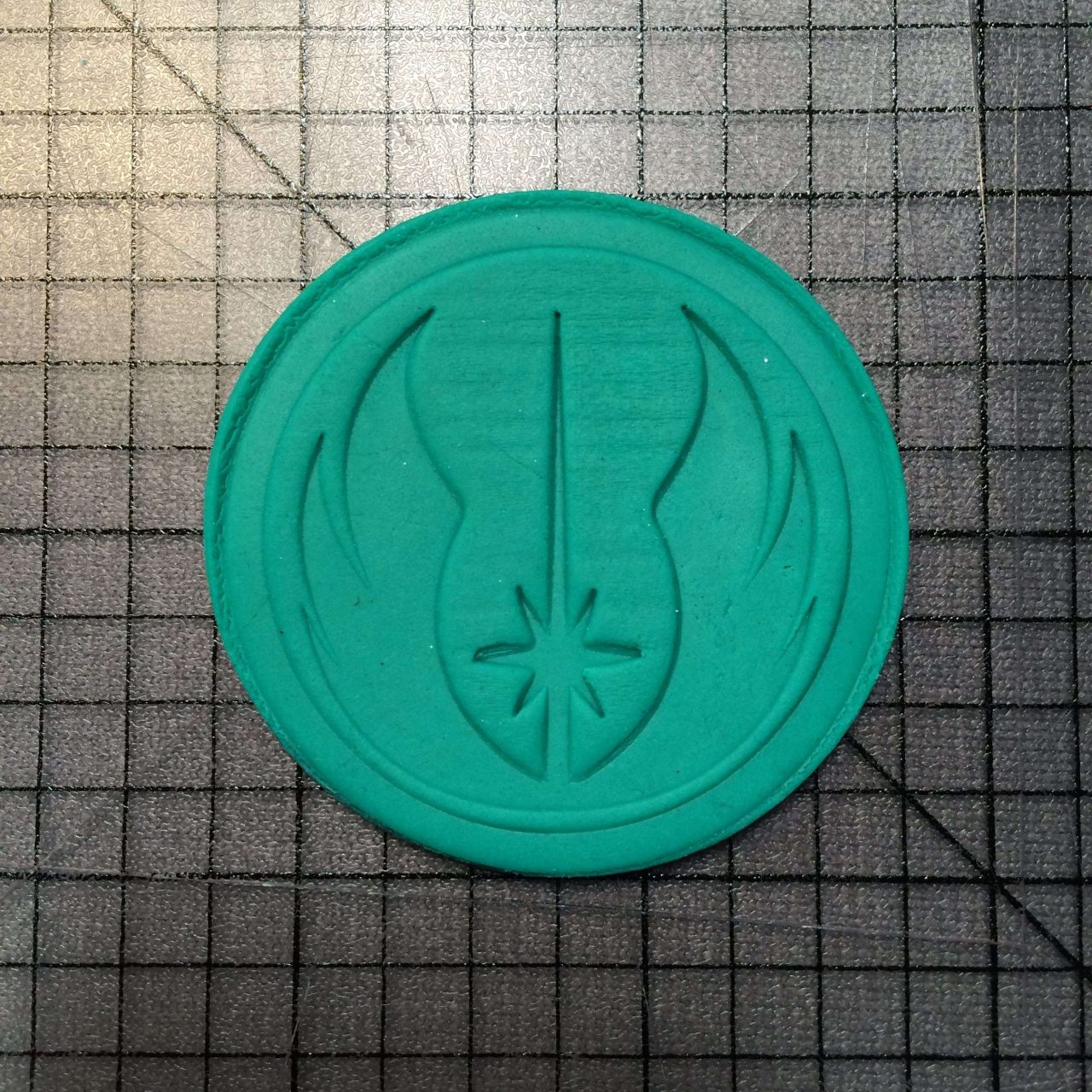 Jedi Order Logo 100 Cookie Cutter and Stamp (imprint 2)