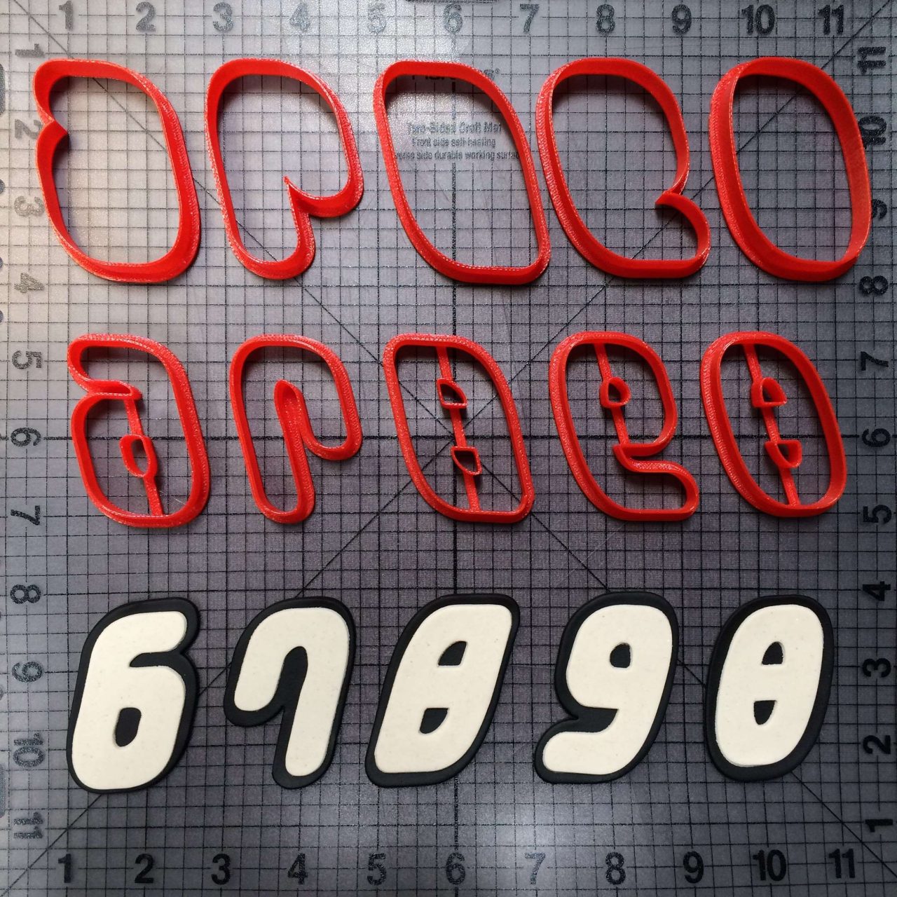 Lego Font Number Cookie Cutters (1)