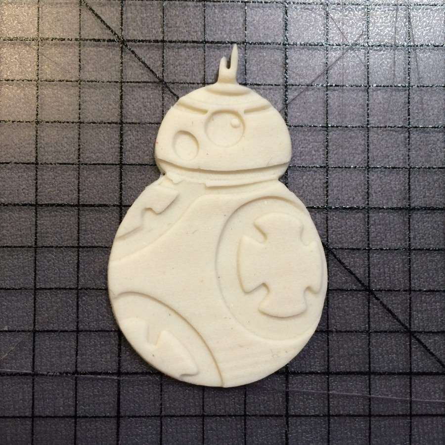 BB-8 100 Cookie Cutter and Stamp Imprinted