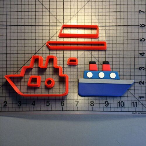 Boat 102 Cookie Cutter Set