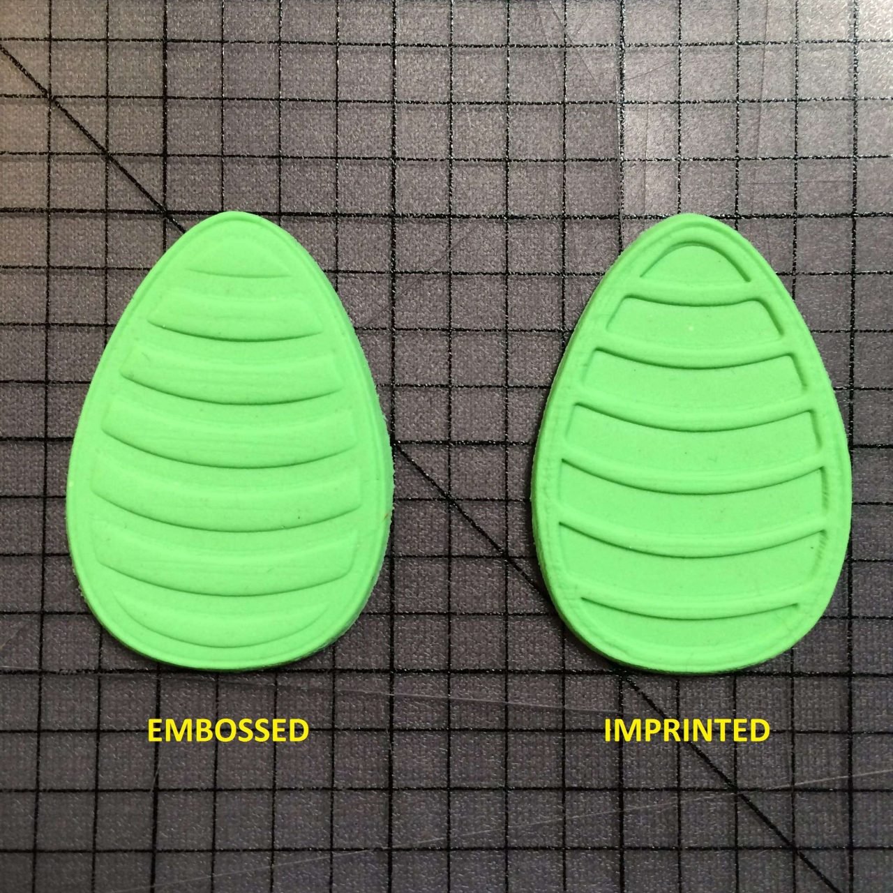 Easter Egg 103 Cookie Cutter and Stamp written