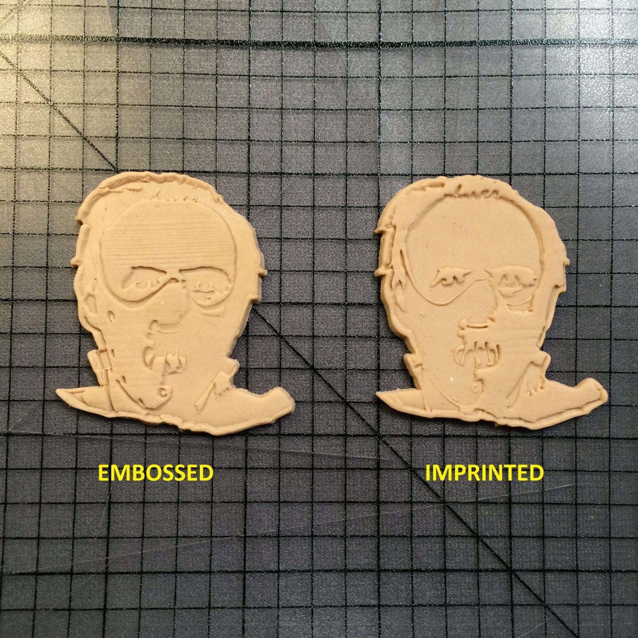 Hannibal Lecter 100 Cookie Cutter and Acrylic Stamp - Image 5
