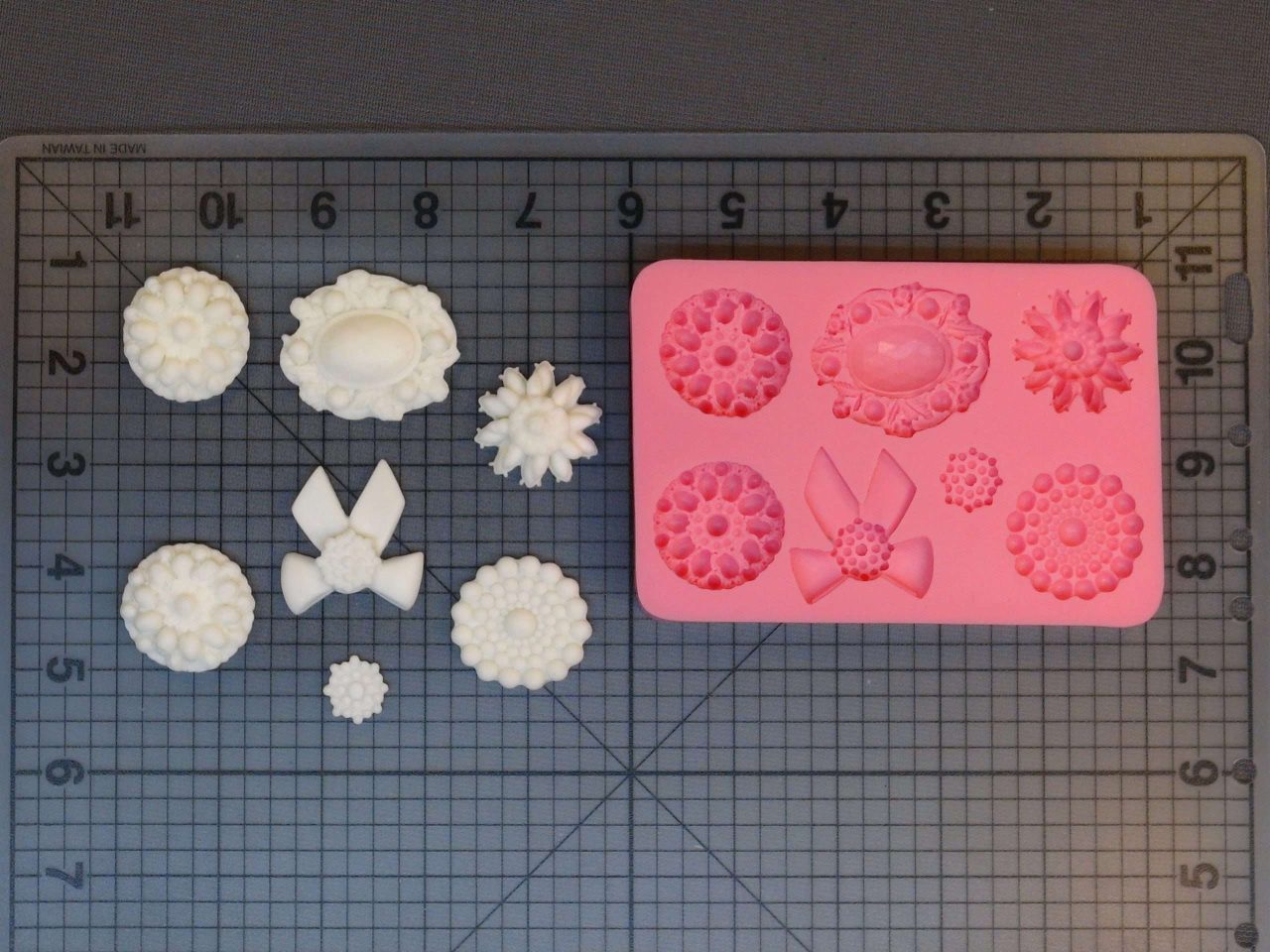 Brooch 579 Silicone Mold