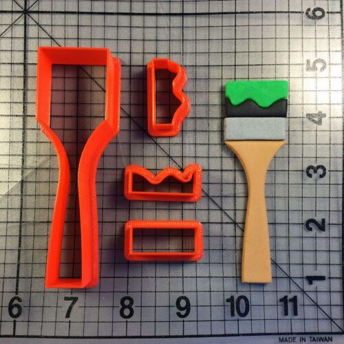 Paint Brush 101 Cookie Cutter Set