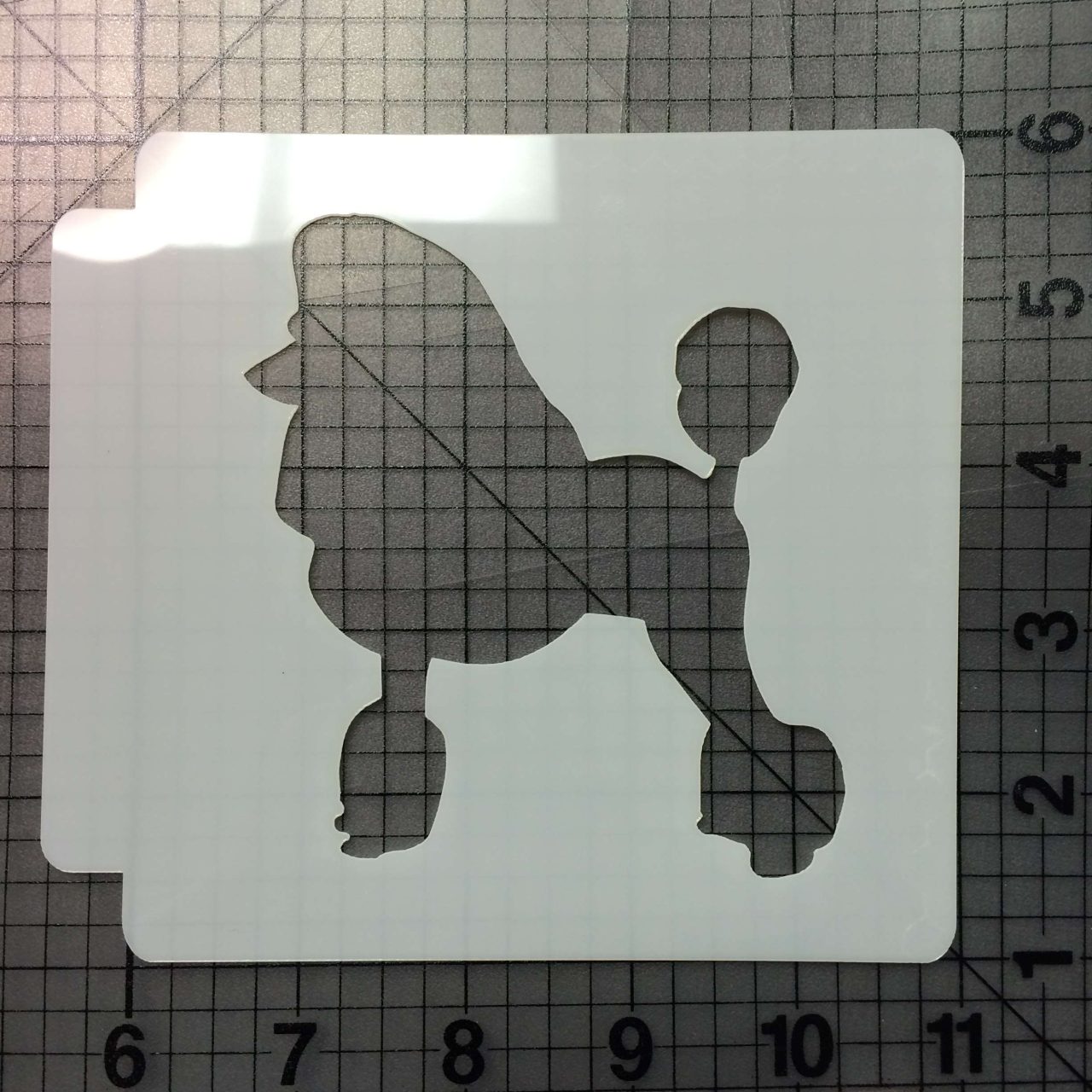 Poodle Stencil 101