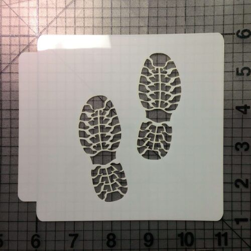 Shoes Stencil 100