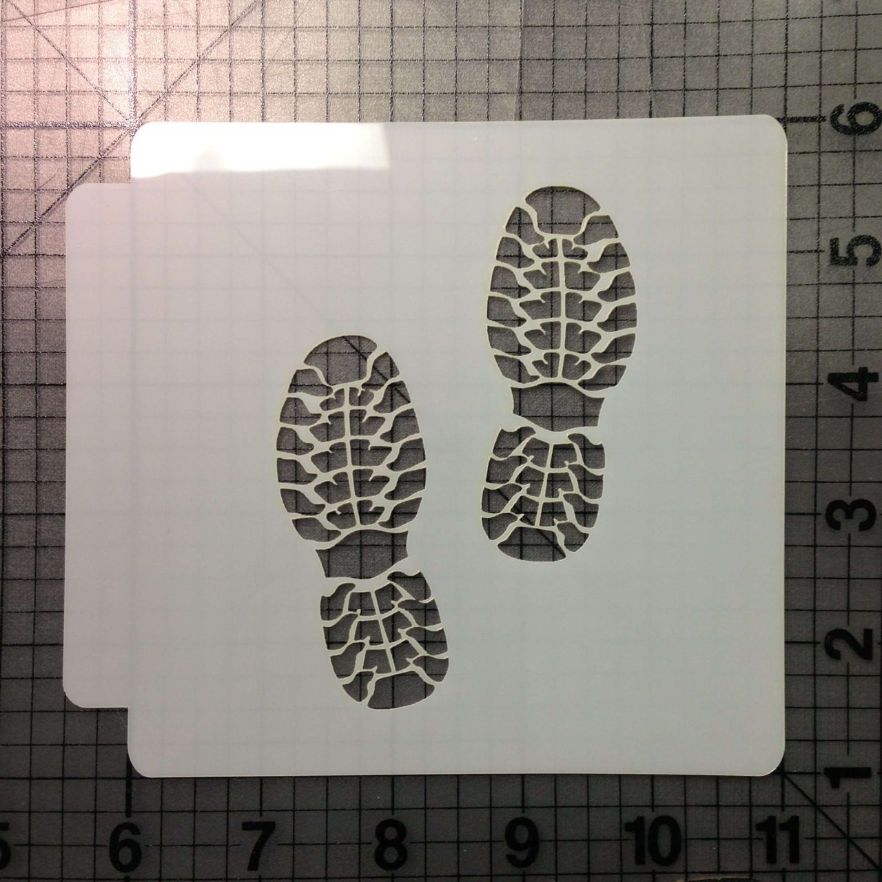 Shoes Stencil 100