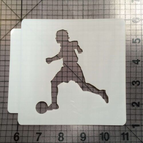 Soccer Stencil 106