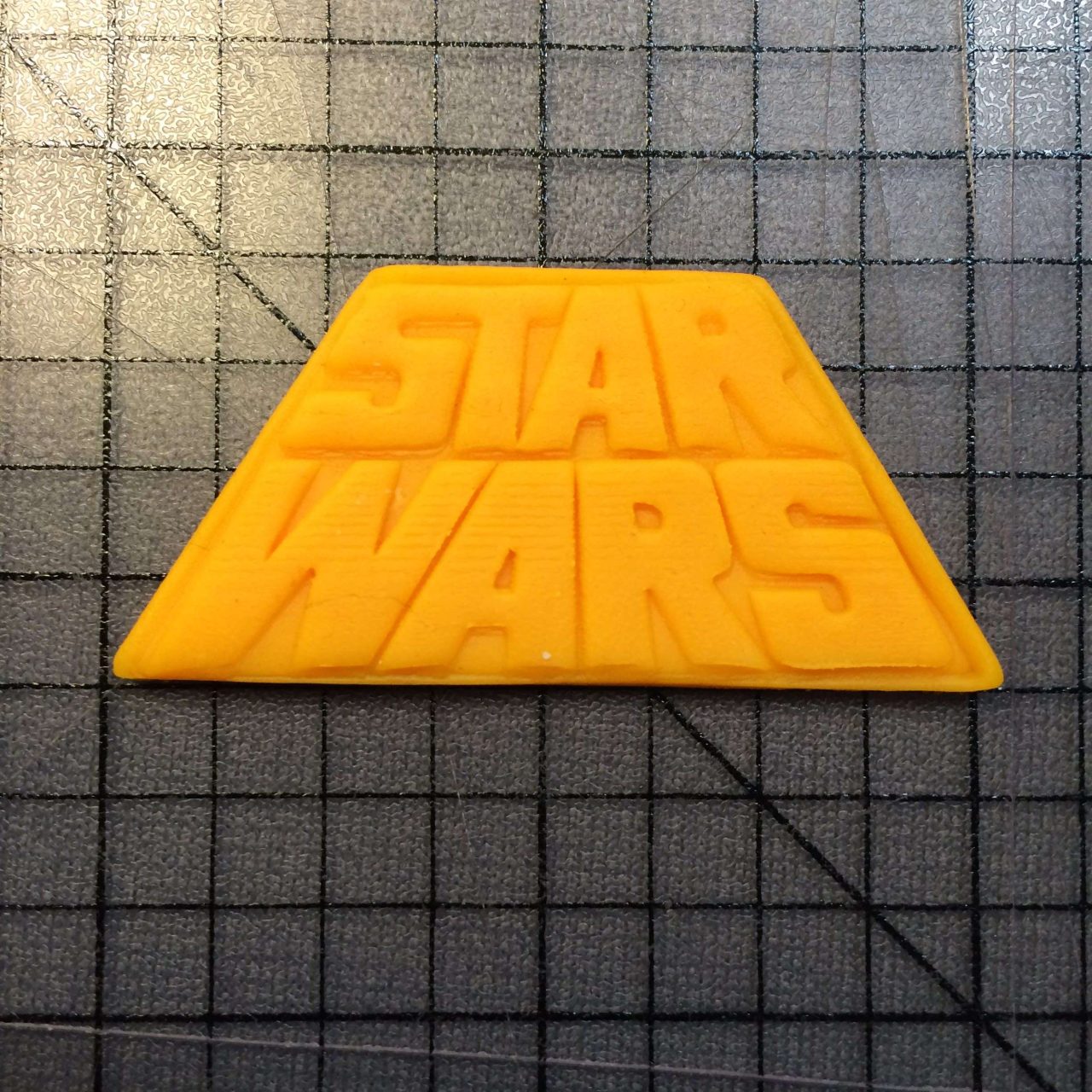 Star Wars Logo 100 Cookie Cutter and Stamp (embossed 1)