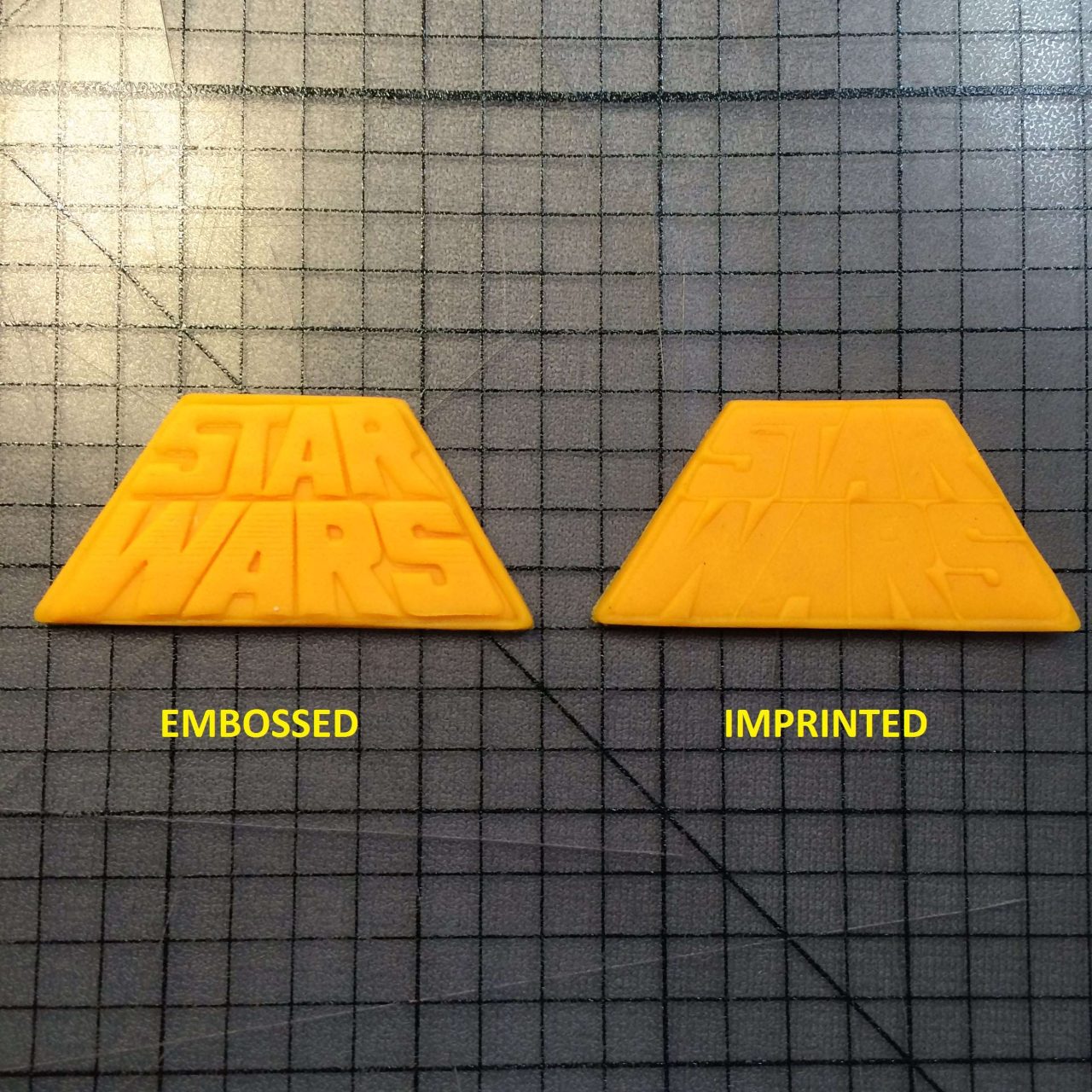 Star Wars Logo 100 Cookie Cutter and Stamp written