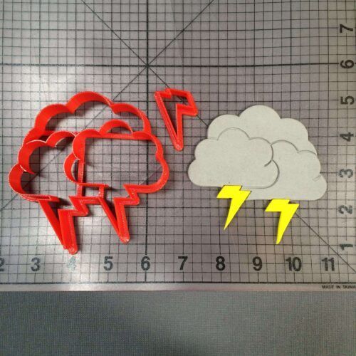 Storm Cloud 100 Cookie Cutter Set