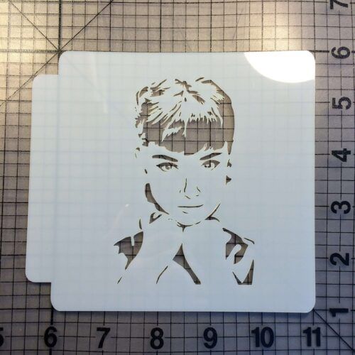 Audrey Hepburn Stencil 103