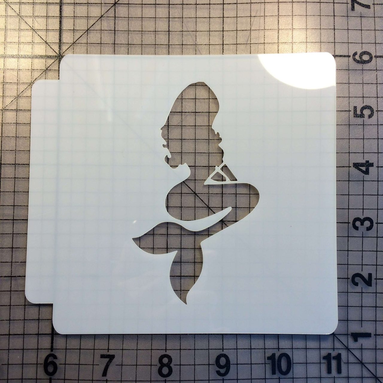 Little Mermaid Stencil 104