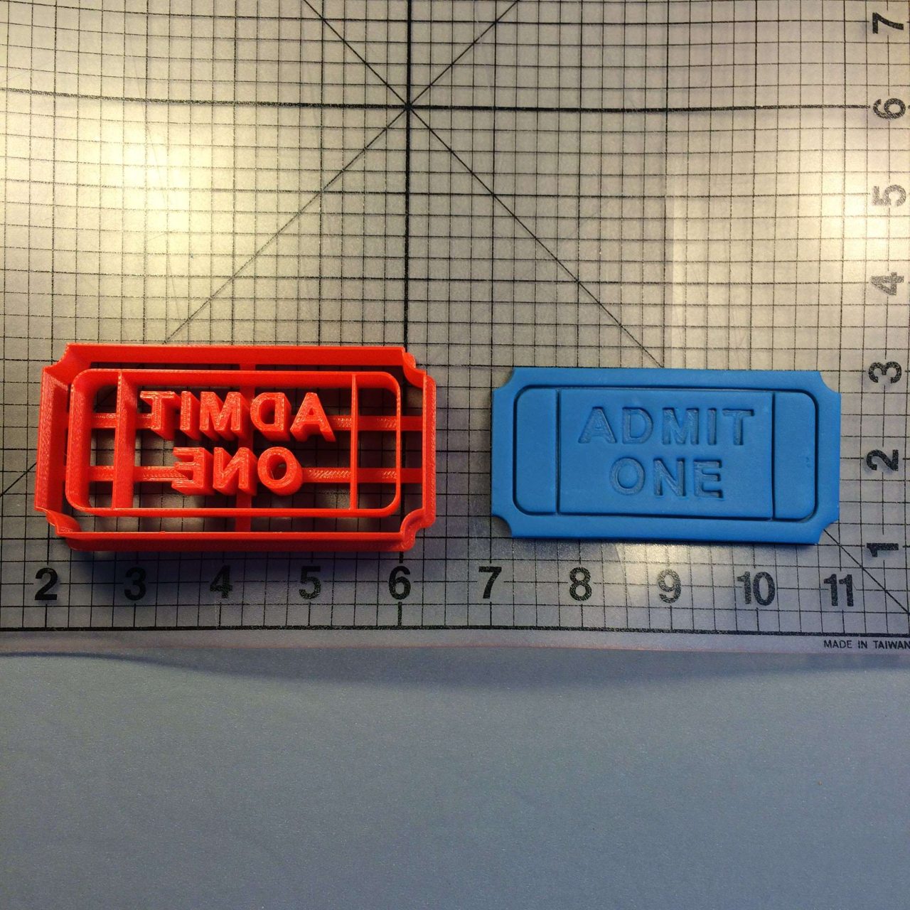Movie Ticket 101 Cookie Cutter