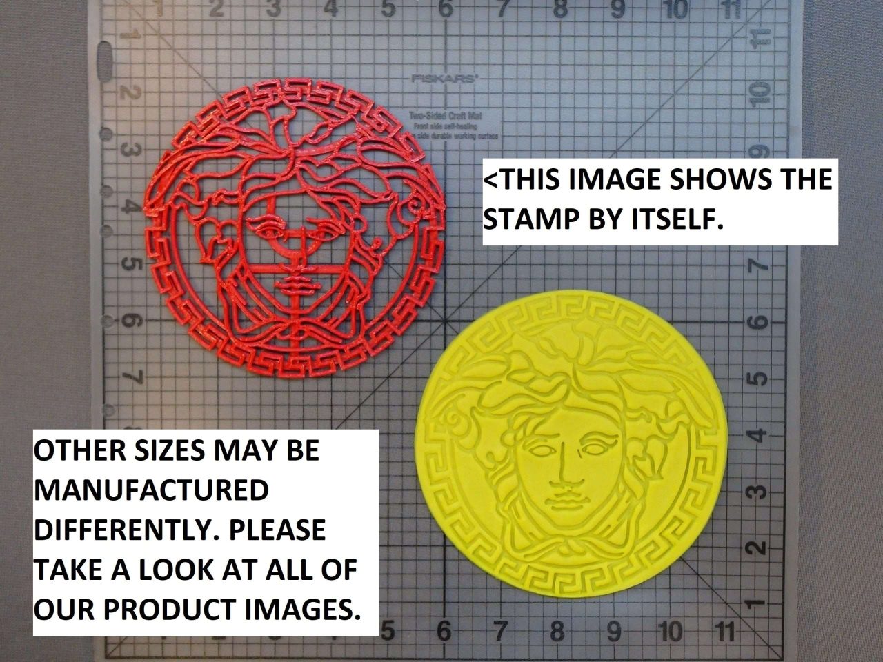 High Fashion V 266-B152 Cookie Cutter and Stamp (5.5 inches - stamp only)