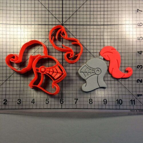 Knight Helmet 101 Cookie Cutter Set