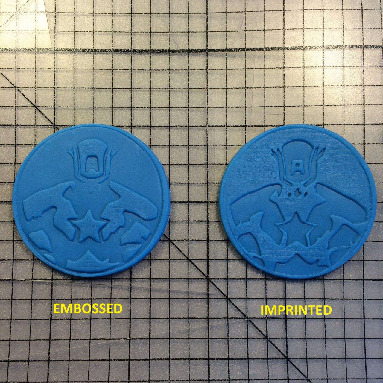 Captain America 100 Cookie Cutter and Acrylic Stamp - Image 5