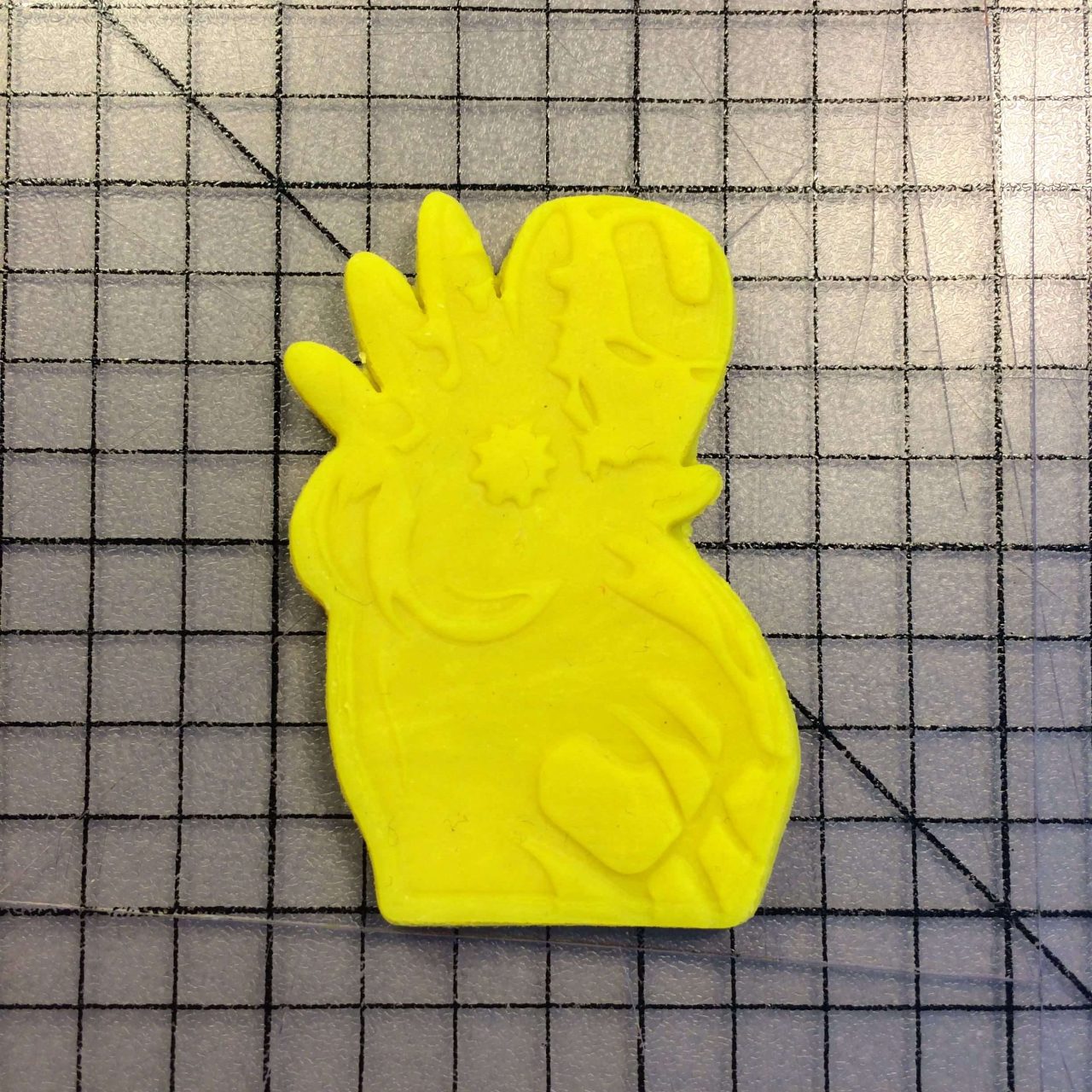 Iron Man 100 Cookie Cutter and Stamp (imprinted 2)