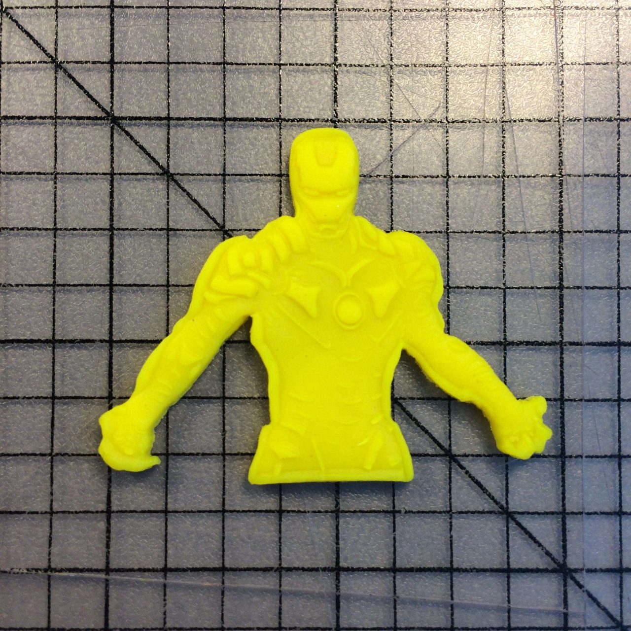 Iron Man 103 Cookie Cutter and Stamp (imprinted 2)