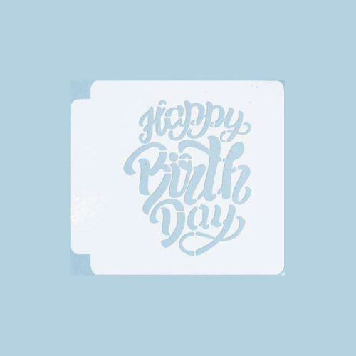 Happy Birthday 783-B337 Stencil