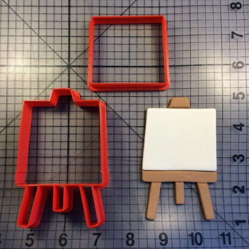 Paint Easle 101 Cookie Cutter Set