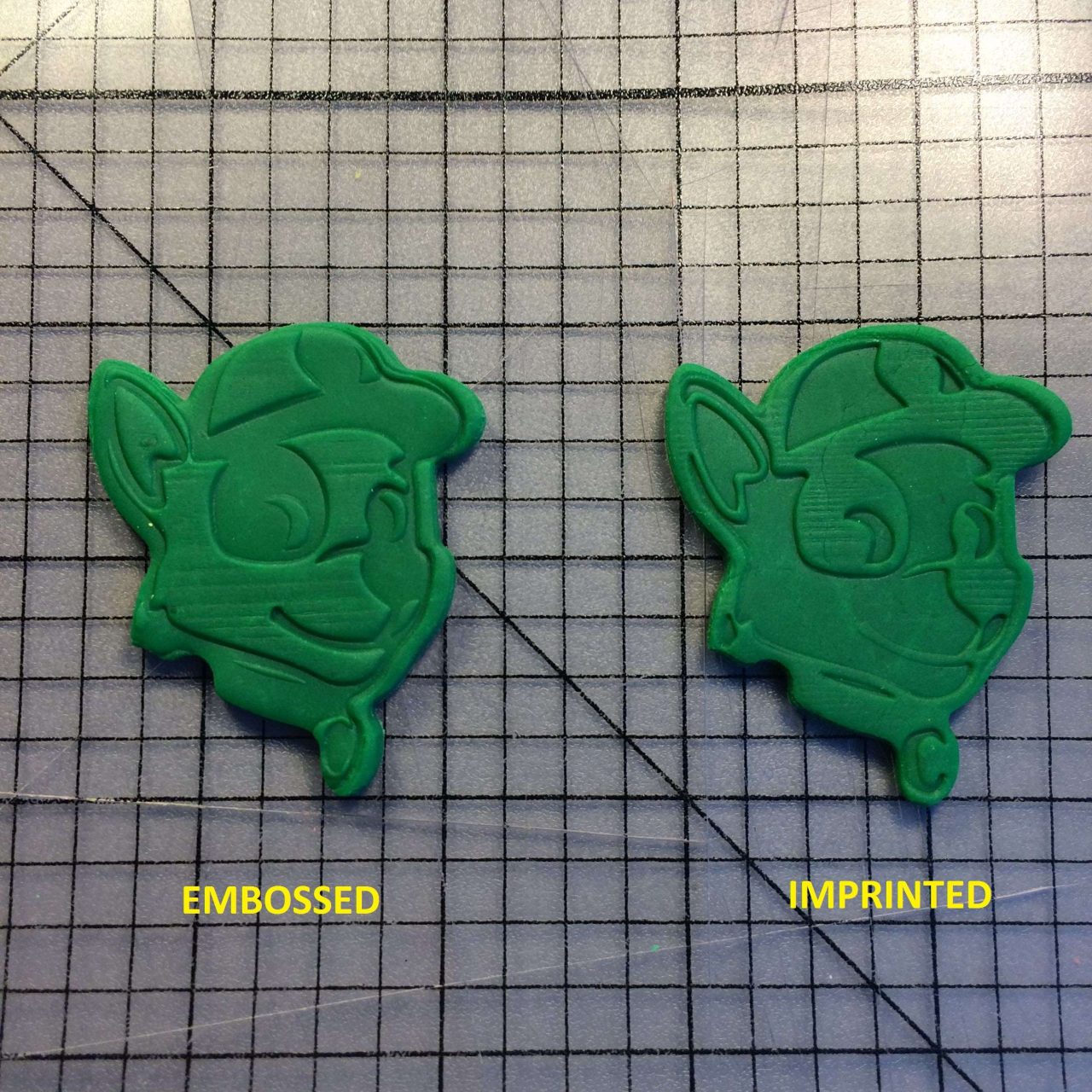 Paw Patrol- Rocky 100 Cookie Cutter and Stamp written