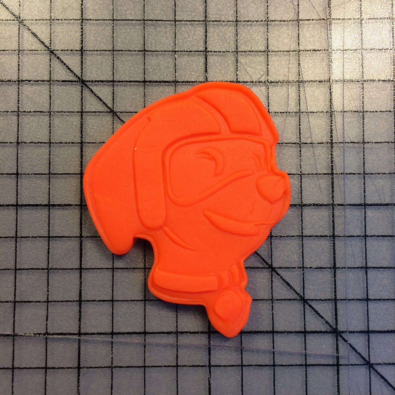 Paw Patrol- Zuma 100 Cookie Cutter and Stamp (imprinted 2)