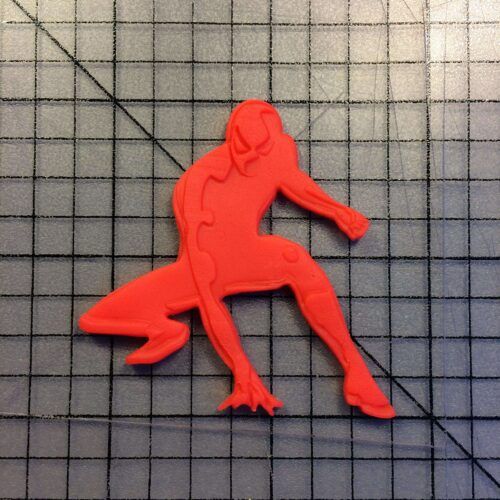 Spiderman 100 Cookie Cutter and Stamp (embossed 2)