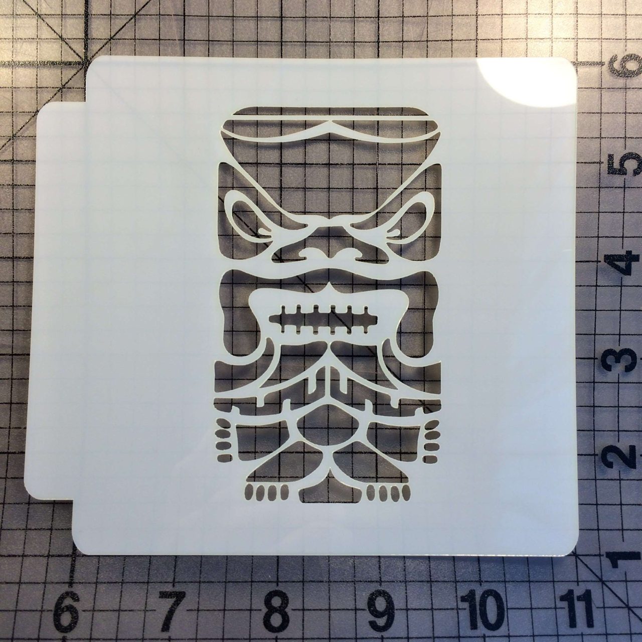 Tiki Stencil 105