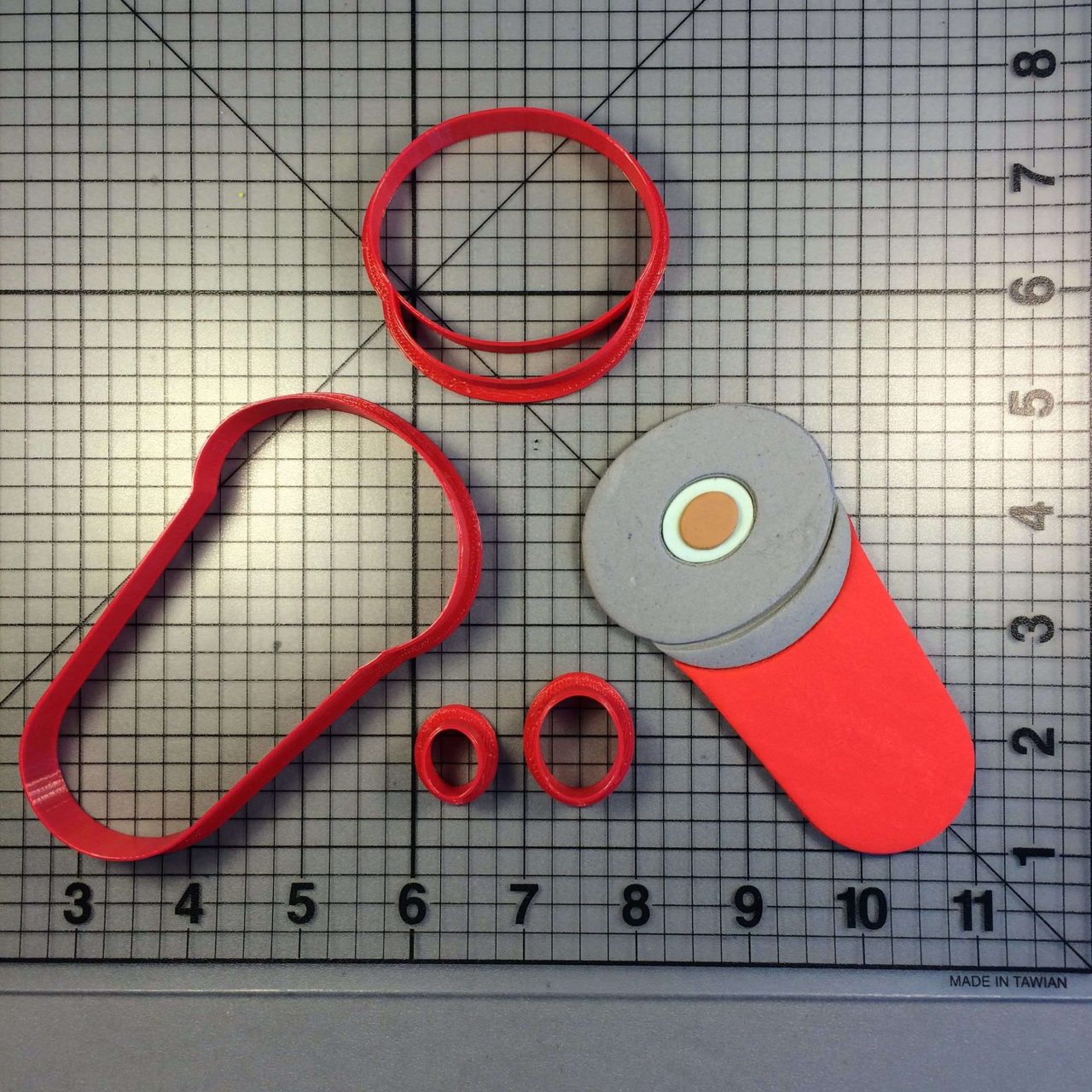 Shotgun Shell 100 Cookie Cutter Set