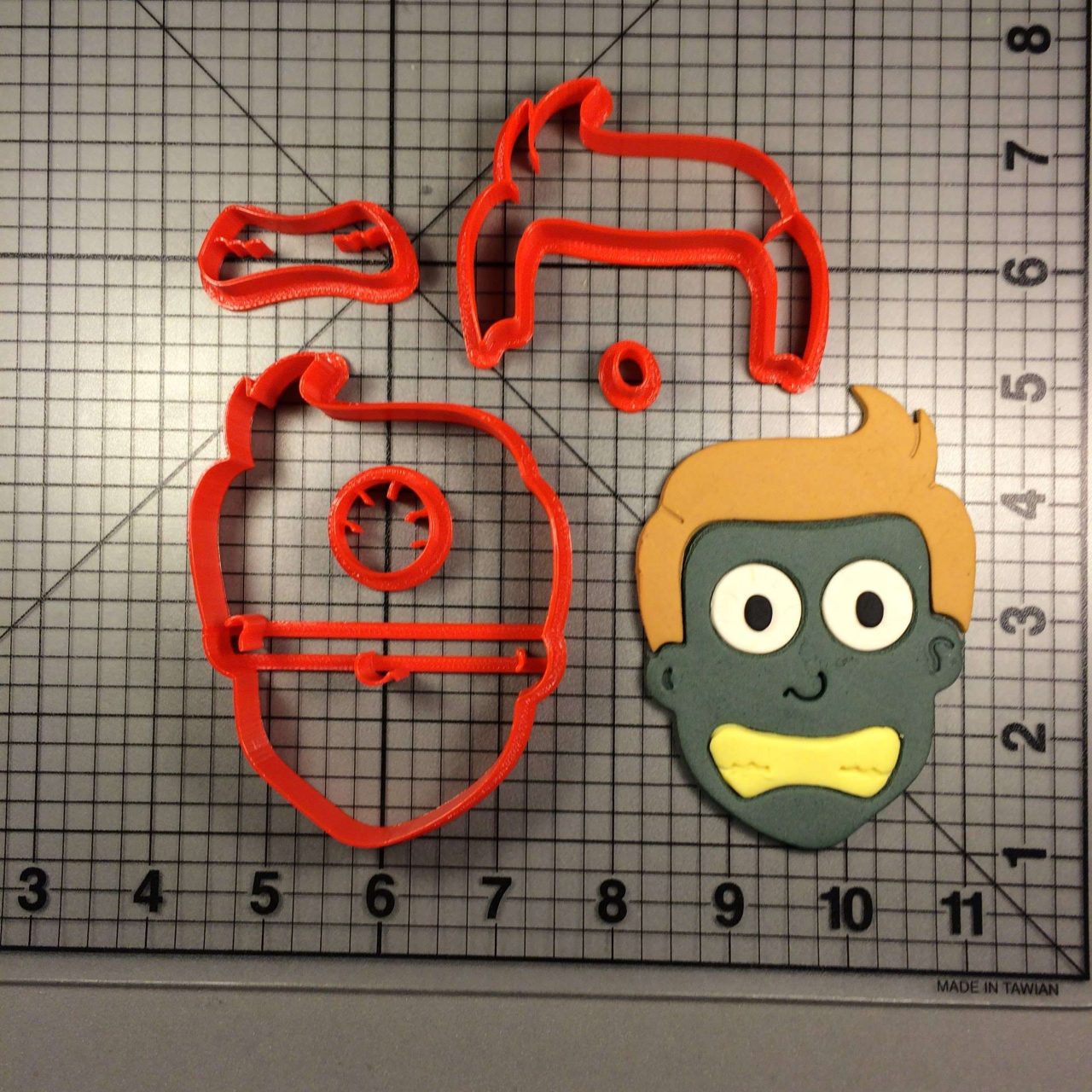 Zombie Face 100 Cookie Cutter Set