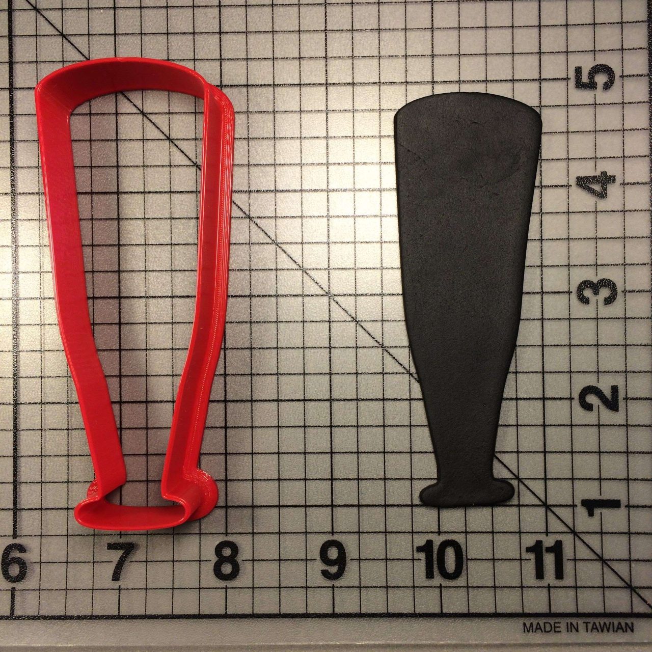 Baseball Bat 101 Cookie Cutter