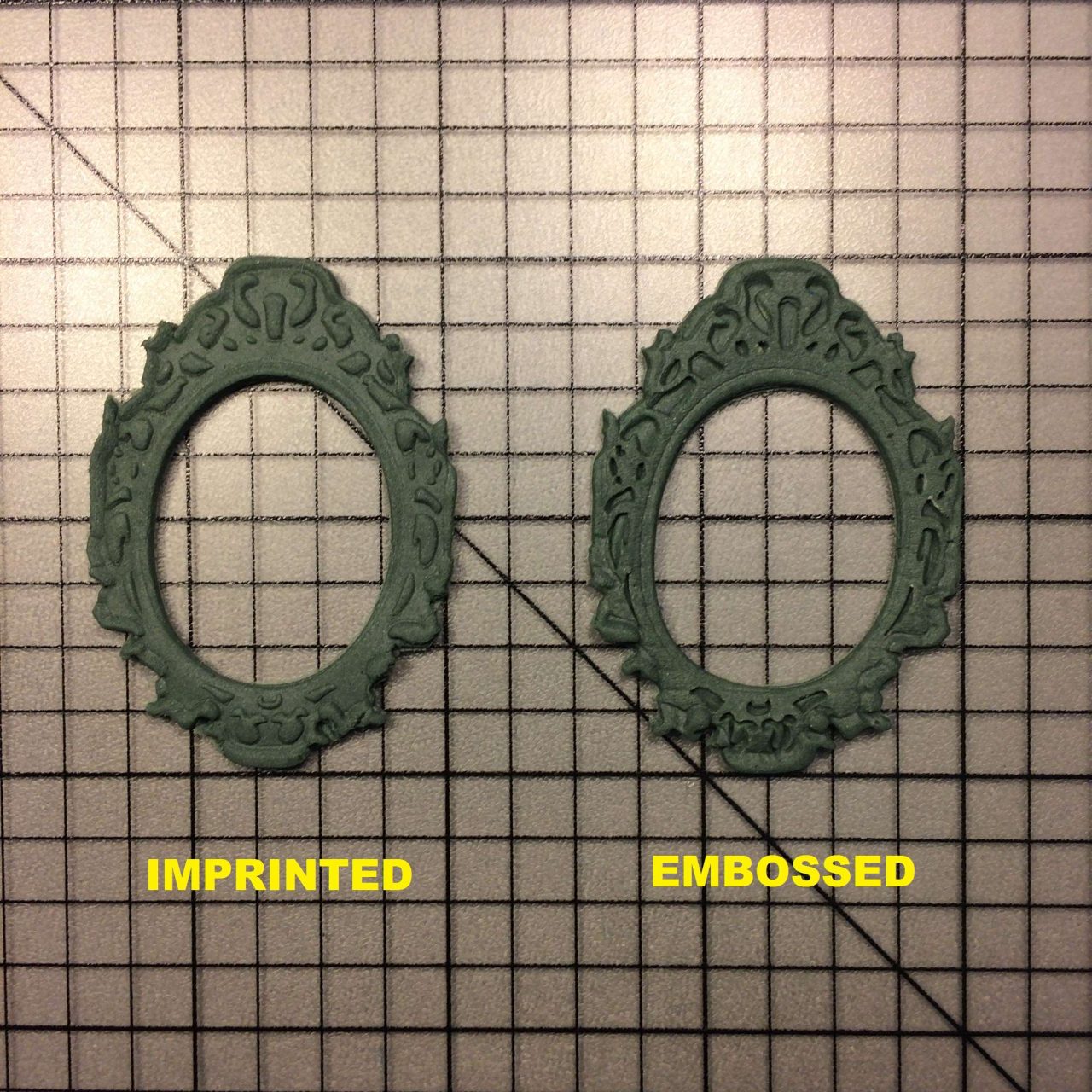 Border 101 Cookie Cutter and Stamp Written
