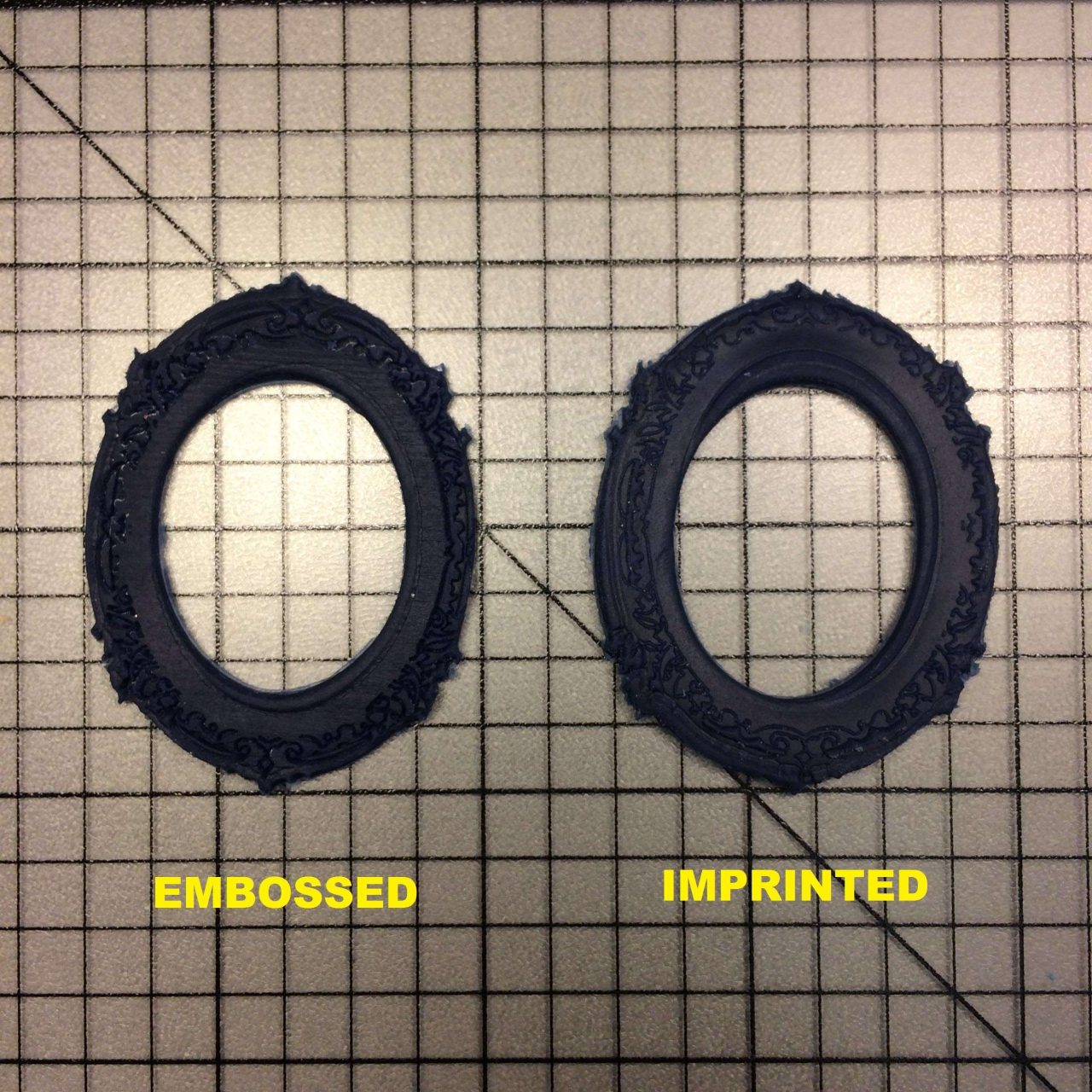 Border 103 Cookie Cutter and Stamp Written